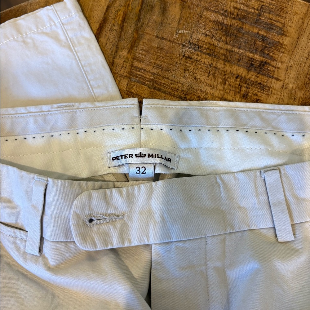 Peter Millar Cream Chinos - Picture 4 of 5
